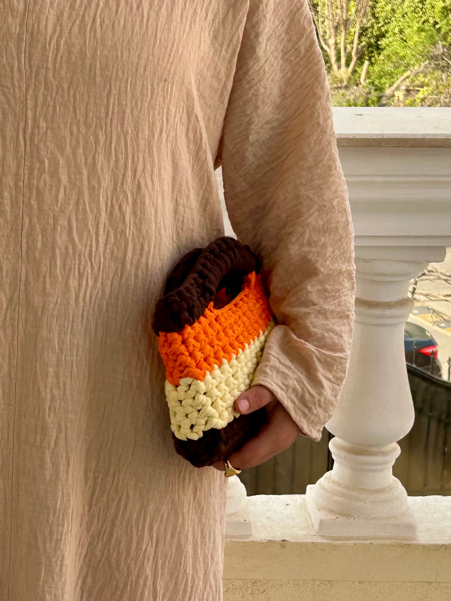 Orange Clutch
